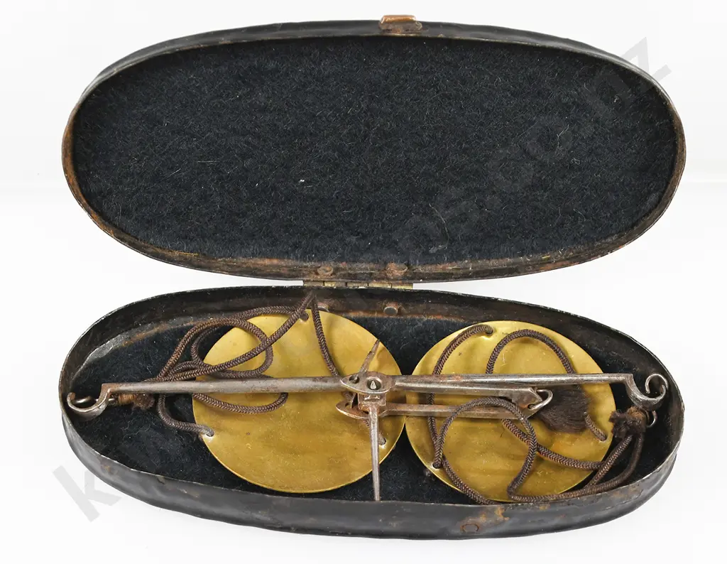 GOLD SCALES IN METAL CASE Image 1++