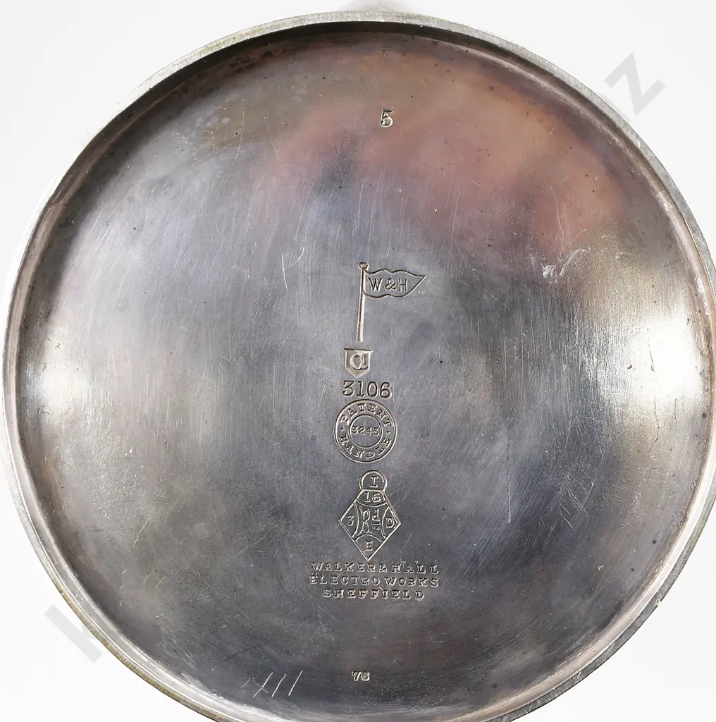 S S RICHMOND SILVER PLATED COFFEE POT Image 1++