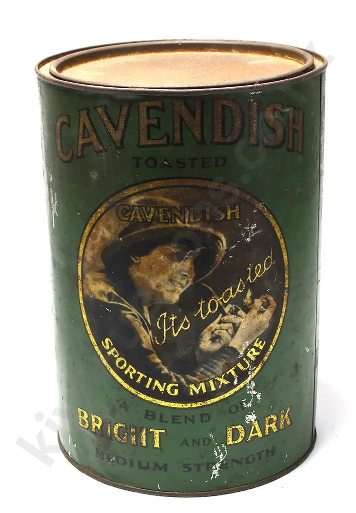 CAVENDISH TOBACCO TIN NEW ZEALAND Image 1++