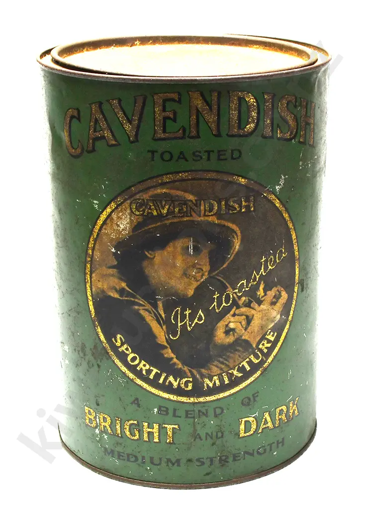 CAVENDISH TOBACCO TIN NEW ZEALAND Image 1++