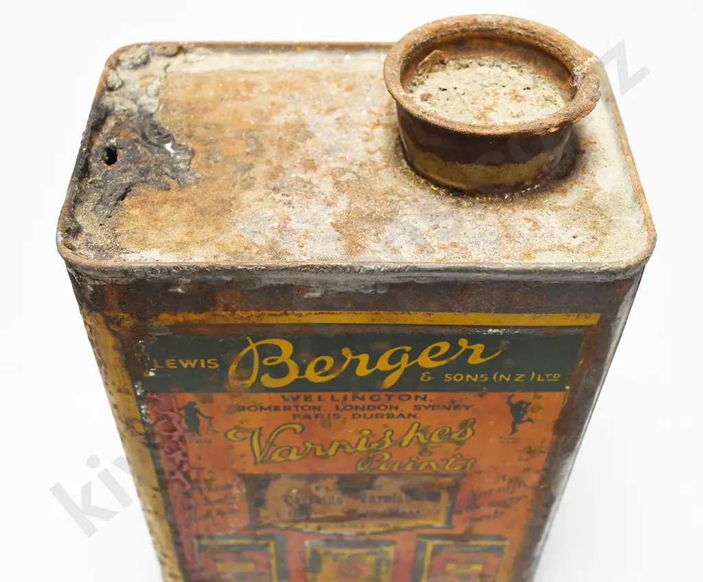 BERGER PAINTS WELLINGTON PAINT TIN Image 1++