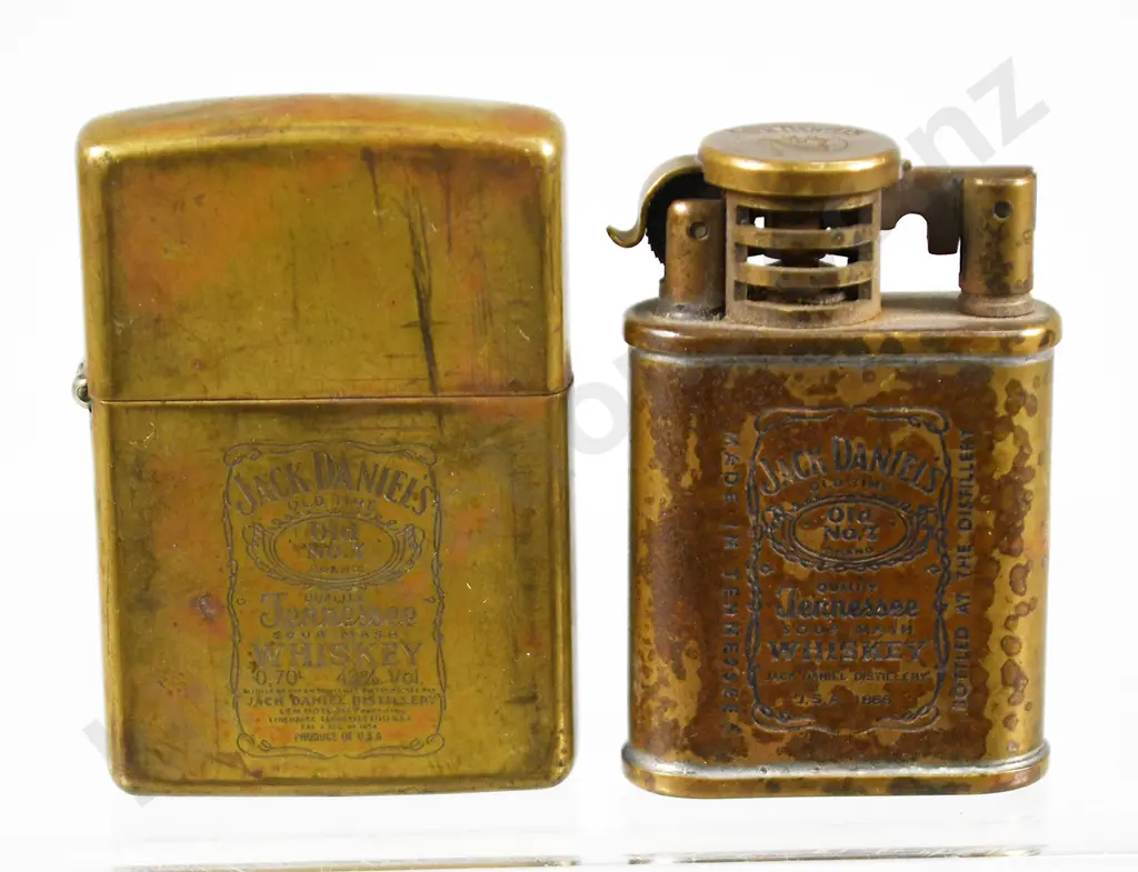 JACK DANIELS PROMOTIONAL ZIPPO LIGHTERS Image 1++