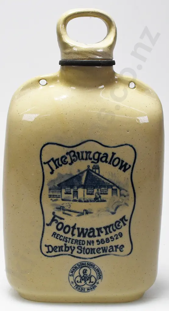 THE BUNGALOW STONEWARE FOOTWARMER Image 1++