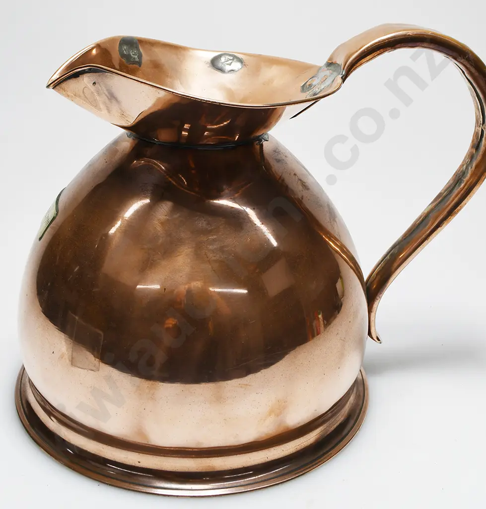 VICTORIAN 1 GALLON COPPER MEASURE Image 1++