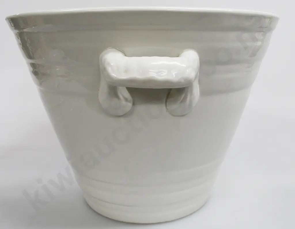 LARGE CERAMIC MILK PAIL, THE DAIRY ENGINEERING CO OF IRELAND Image 1++
