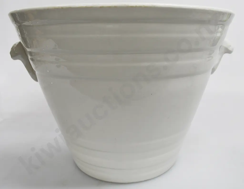 LARGE CERAMIC MILK PAIL, THE DAIRY ENGINEERING CO OF IRELAND Image 1++