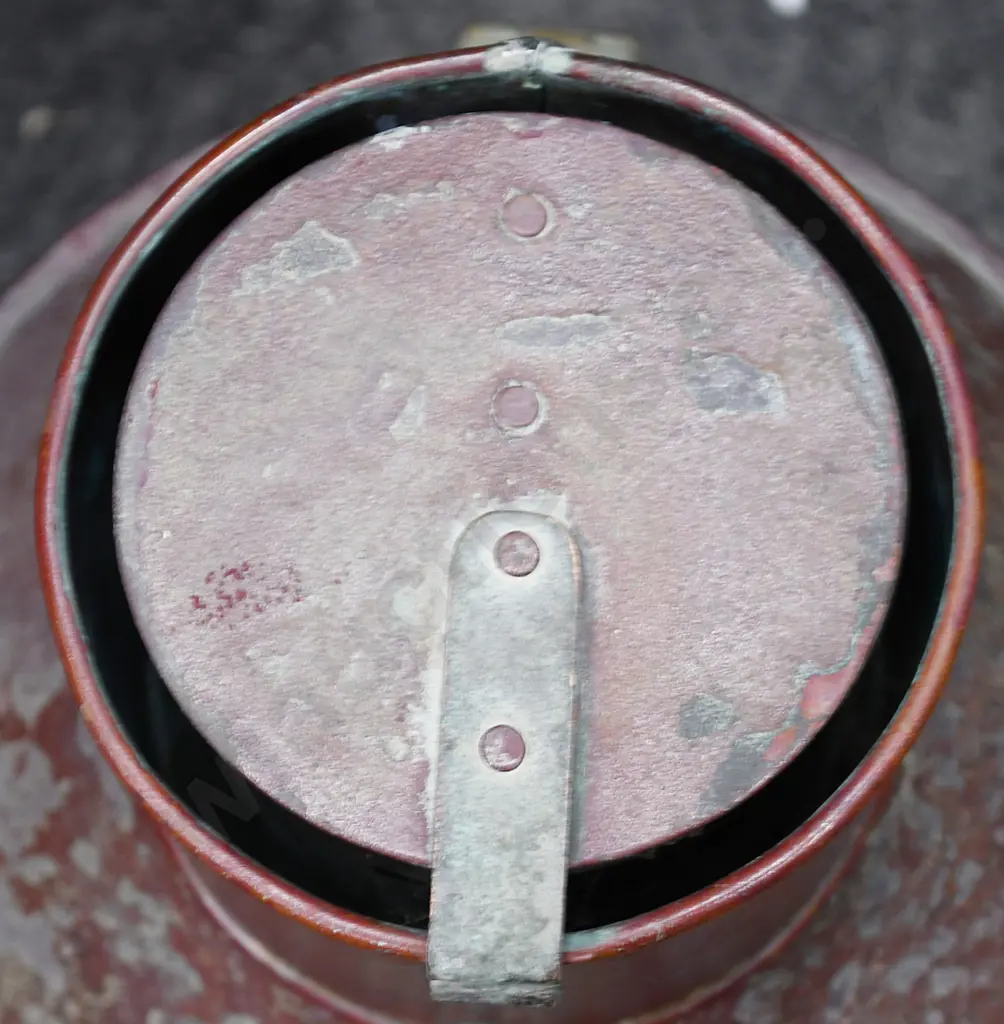 COPPER/BRASS ANCHOR SHIPS SIGNAL LANTERN, AUCKLAND MAKER Image 1++