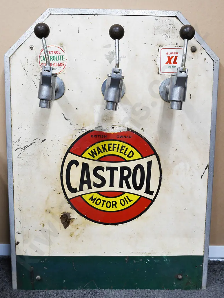 WAKEFIELD CASTROL MOTOR OIL DISPENSER BOARD Image 1++
