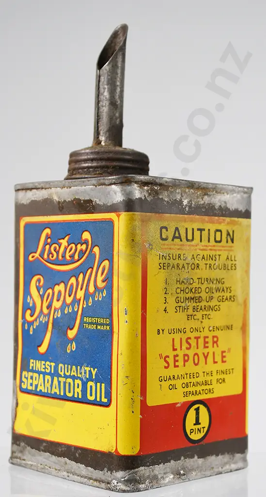 LISTER SEPOYLE SEPERATOR OIL TIN Image 1++