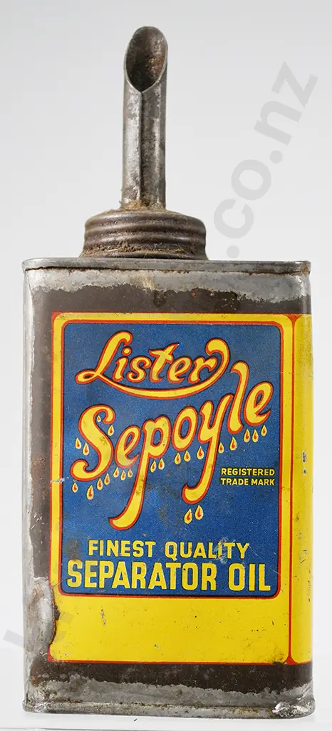 LISTER SEPOYLE SEPERATOR OIL TIN Image 1++
