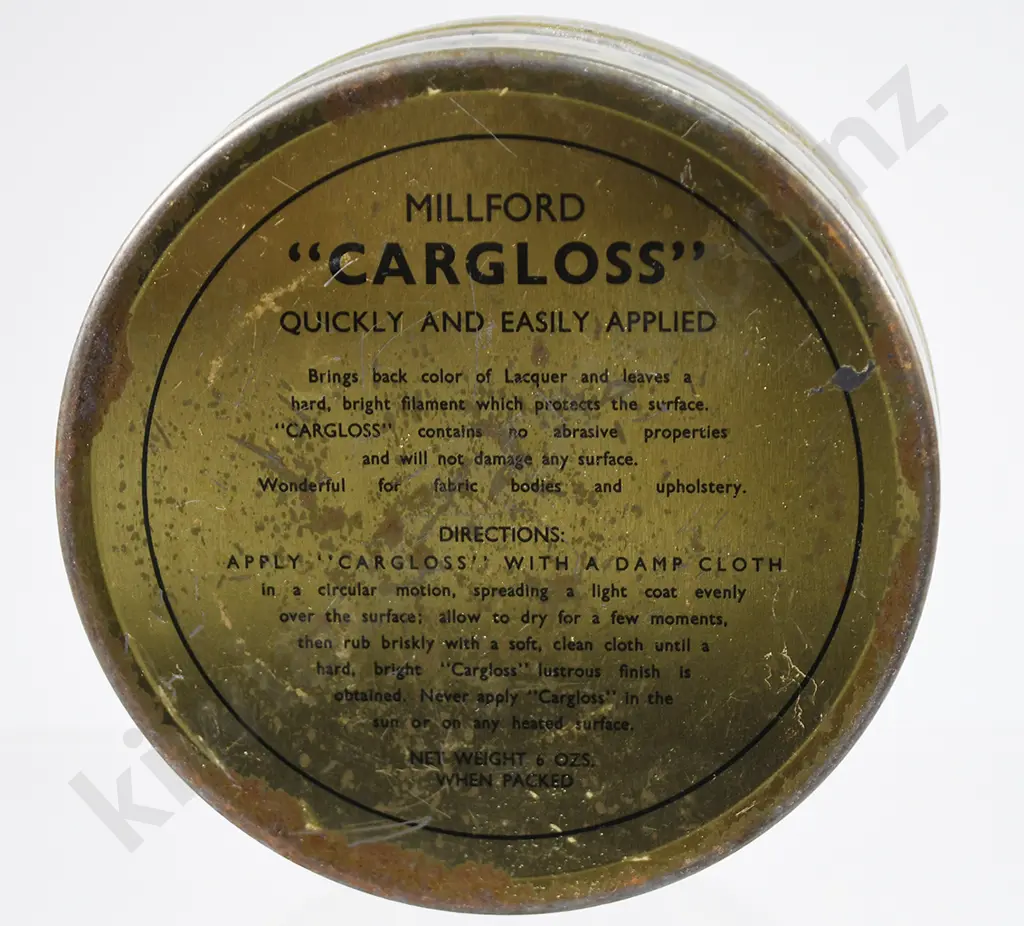 DUROP, SPRAY LUBE, MILLFORD TINS Image 1++