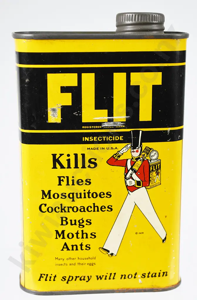 FLIT INSECTICIDE TIN Image 1++