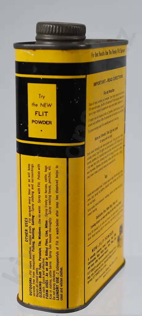 FLIT INSECTICIDE TIN Image 1++