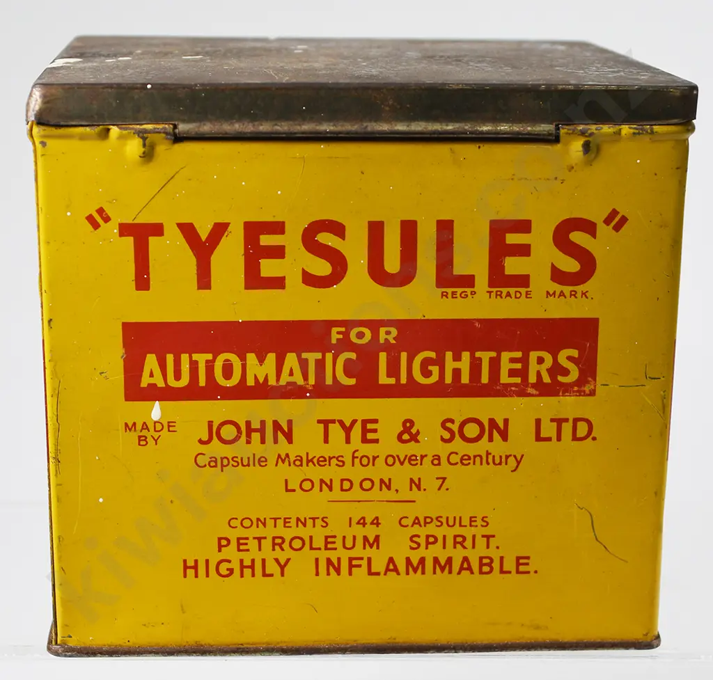 TYESULES LIGHTER FUEL TIN Image 1++