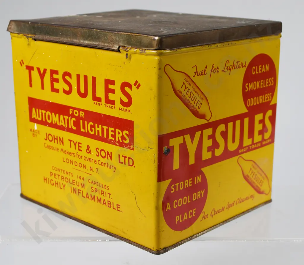 TYESULES LIGHTER FUEL TIN Image 1++