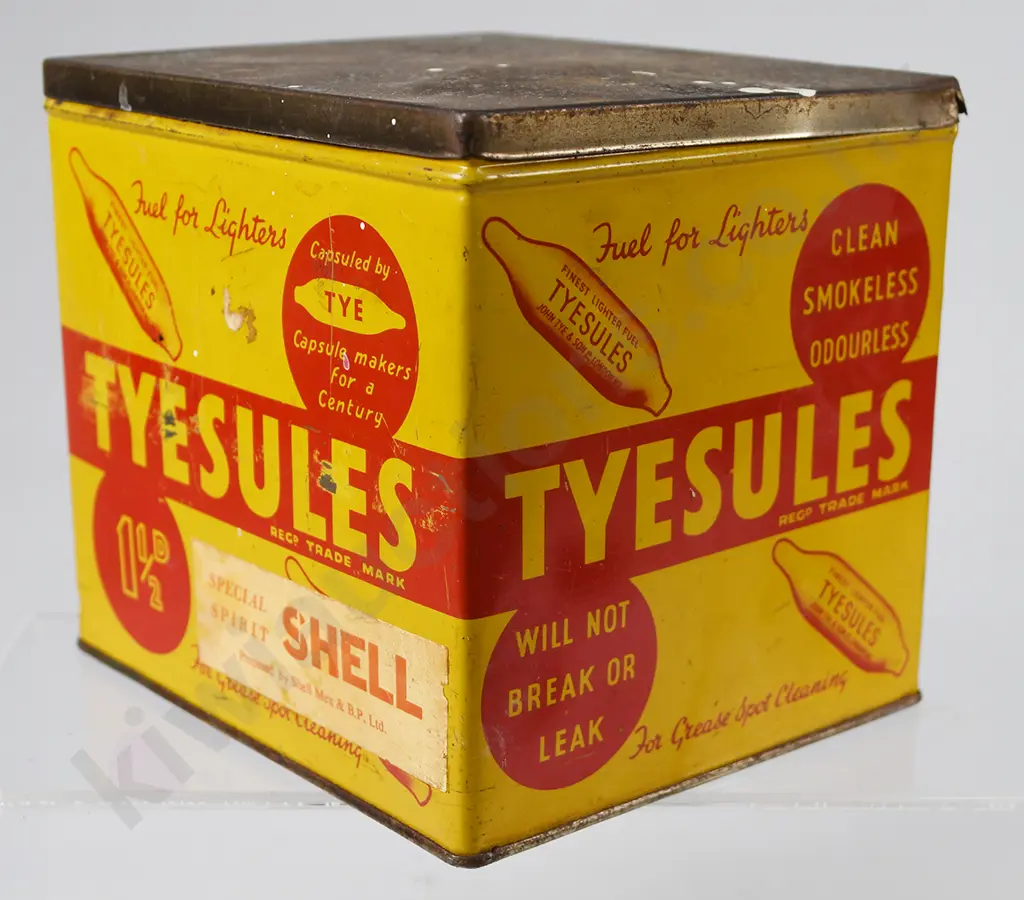 TYESULES LIGHTER FUEL TIN Image 1++