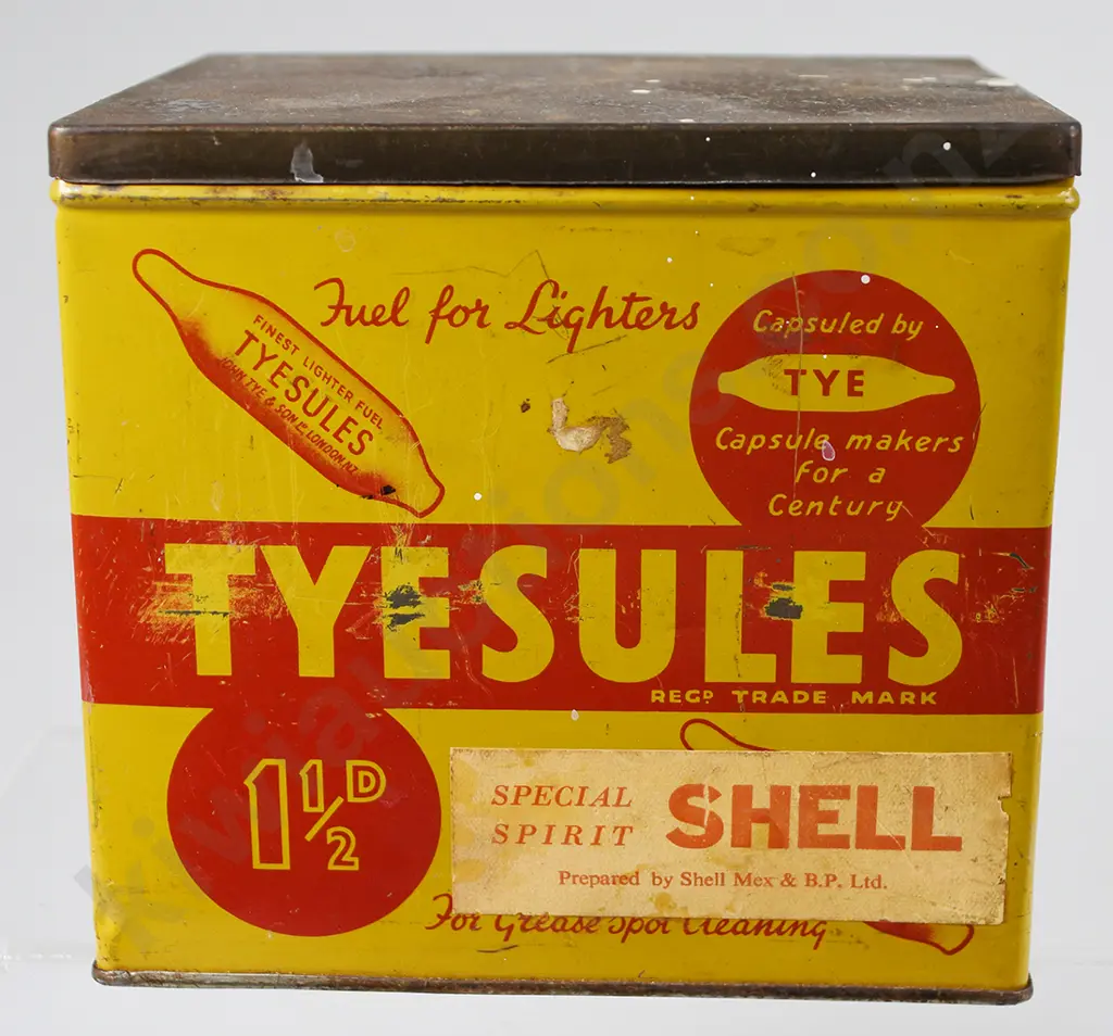 TYESULES LIGHTER FUEL TIN Image 1++