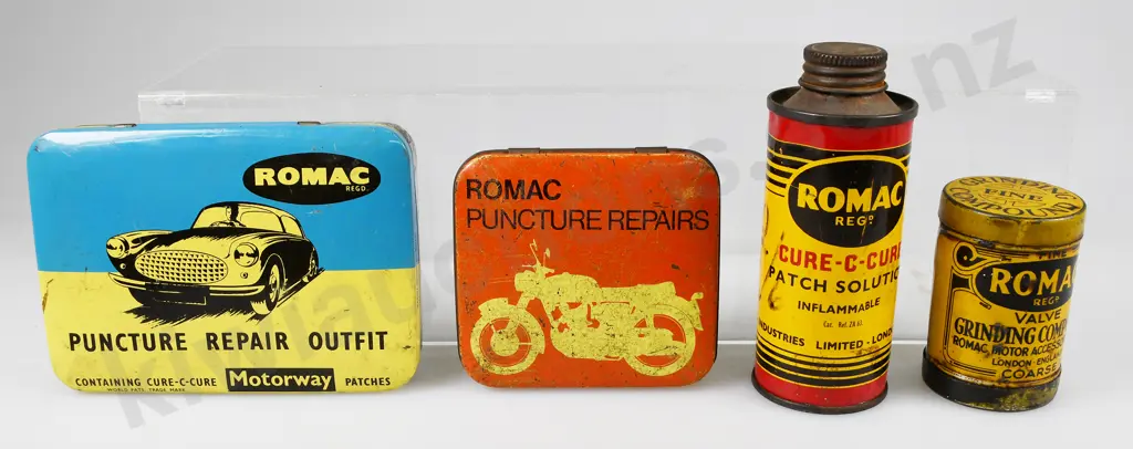 ROMAC AUTOMOTIVE TINS Image 1++