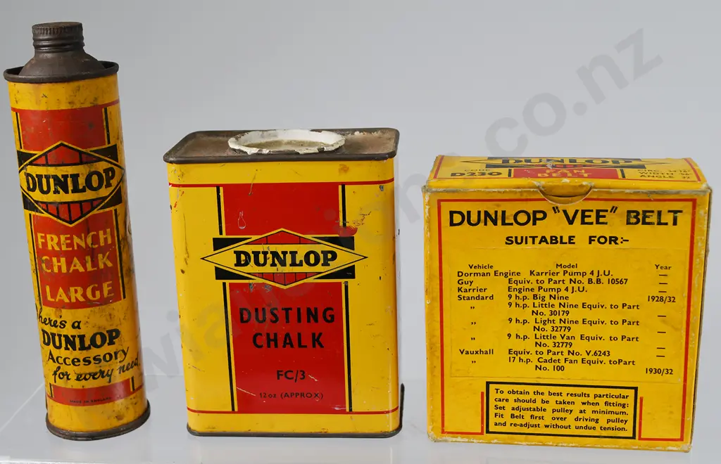DUNLOP REPAIR TINS Image 1++