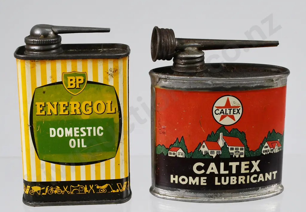 BP, CALTEX OIL TINS Image 1++
