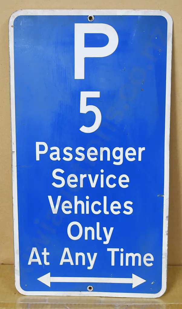 P5 ALUMINUM SIGN Image 1++