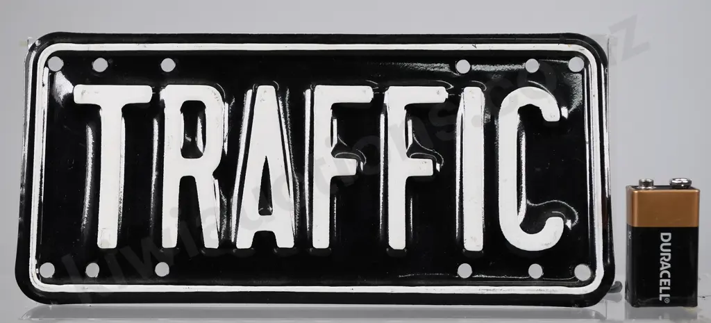 TRAFFIC MOTORCYCLE BOOSTER PLATE, SMALL SIZE Image 1++