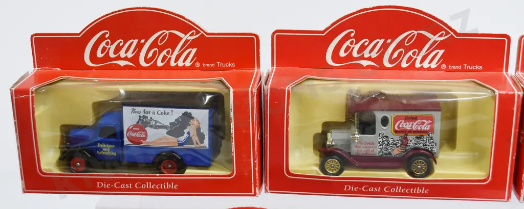 COCA COLA DIE CAST MODEL VECHICLES Image 1++