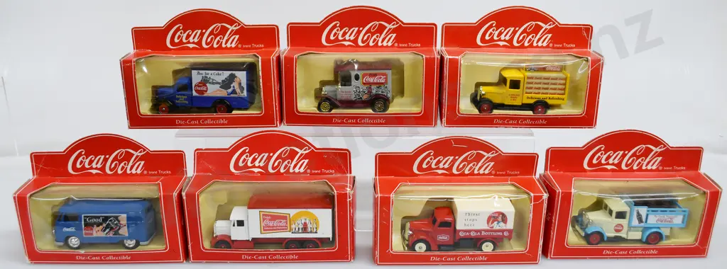 COCA COLA DIE CAST MODEL VECHICLES Image 1++