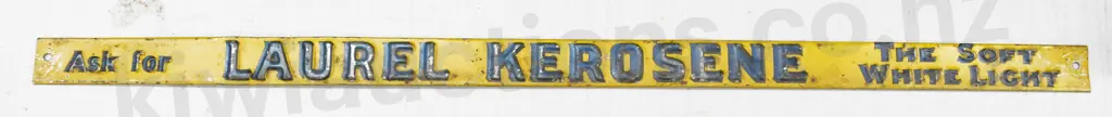 LAUREL KEROSENE ADVERTISING SIGN Image 1++