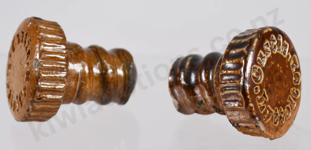 CURTIS LYTTELTON SALT GLAZED INTERNAL THREAD STOPPERS Image 1++