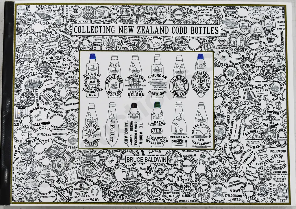 COLLECTING NEW ZEALAND CODD BOTTLES, BRUCE BALDWIN Image 1++