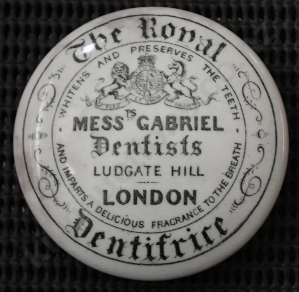 MESS GABRIEL THE ROYAL DENTIFRICE POT LID Image 1++