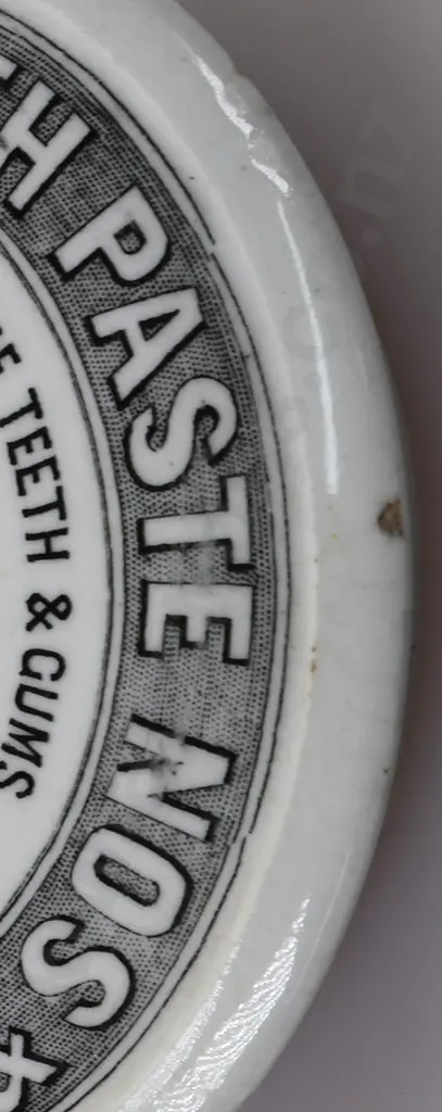GROSSMITH CHERRY TOOTH PASTE POT LID Image 1++