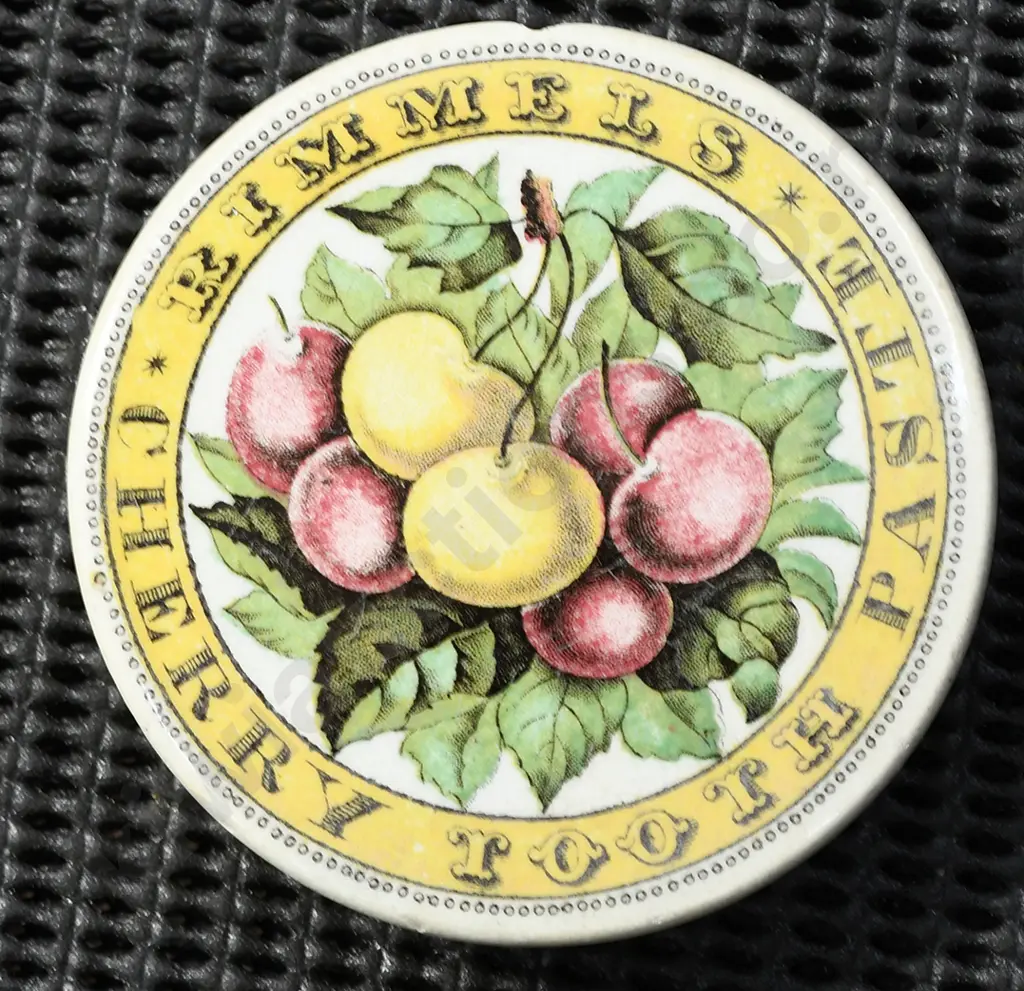 RIMMELS CHERRY TOOTH PASTE LID Image 1++