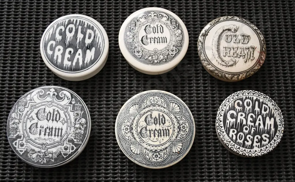 COLD CREAM POT LIDS Image 1++