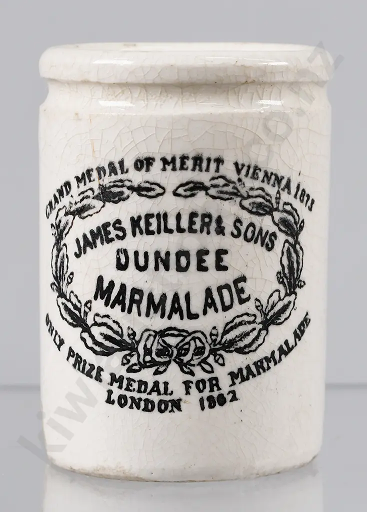 JAMES KEILLER & FRANK COOPER MINIATURE MARMALADE POTS Image 1++