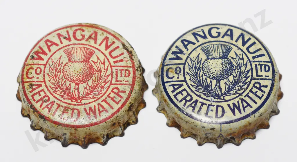 WANGANUI AERATED WATER BOTTLE CAPS Image 1++