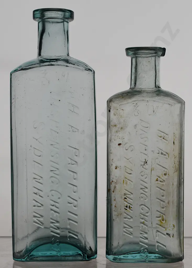ASSORTED CHRISTCHURCH CHEMIST BOTTLES Image 1++