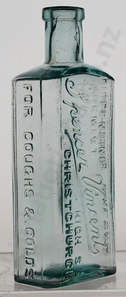 ASSORTED CHRISTCHURCH CHEMIST BOTTLES Image 1++