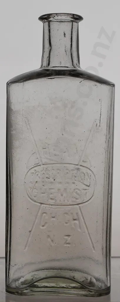 ASSORTED CHRISTCHURCH CHEMIST BOTTLES Image 1++