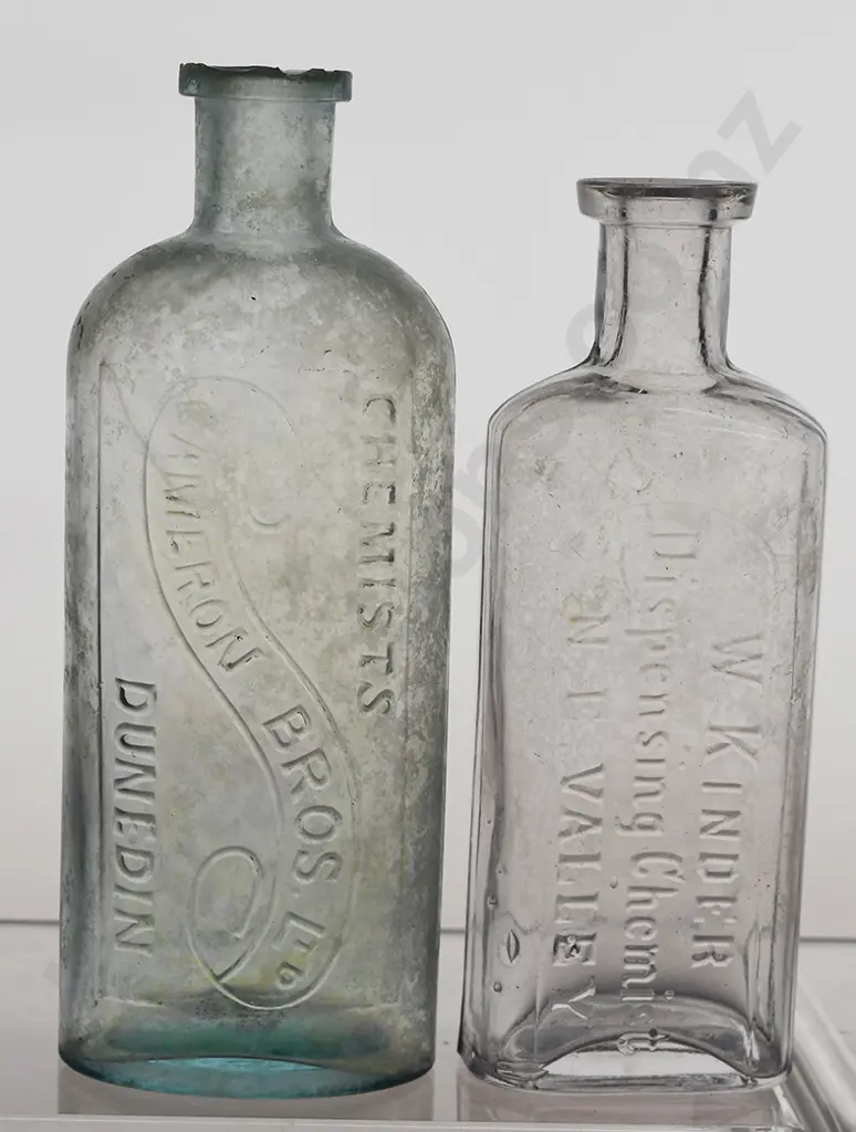 DUNEDIN CHEMIST BOTTLES Image 1++