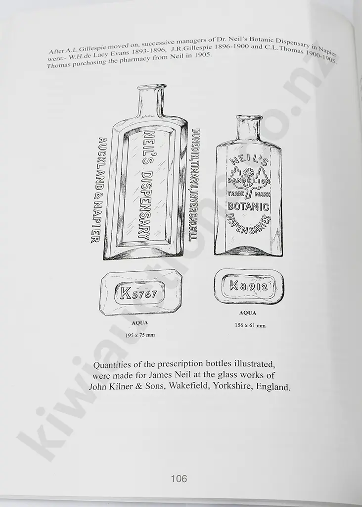 NAPIER'S MEDICINE MAKERS ILLUSTRATED BOOK Image 1++