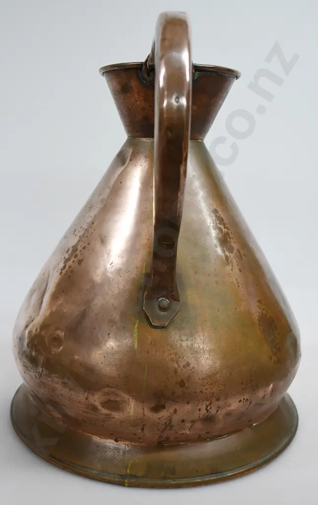 COPPER WEIGHTS AND MEASURES JUG, 2 GALLON Image 1++