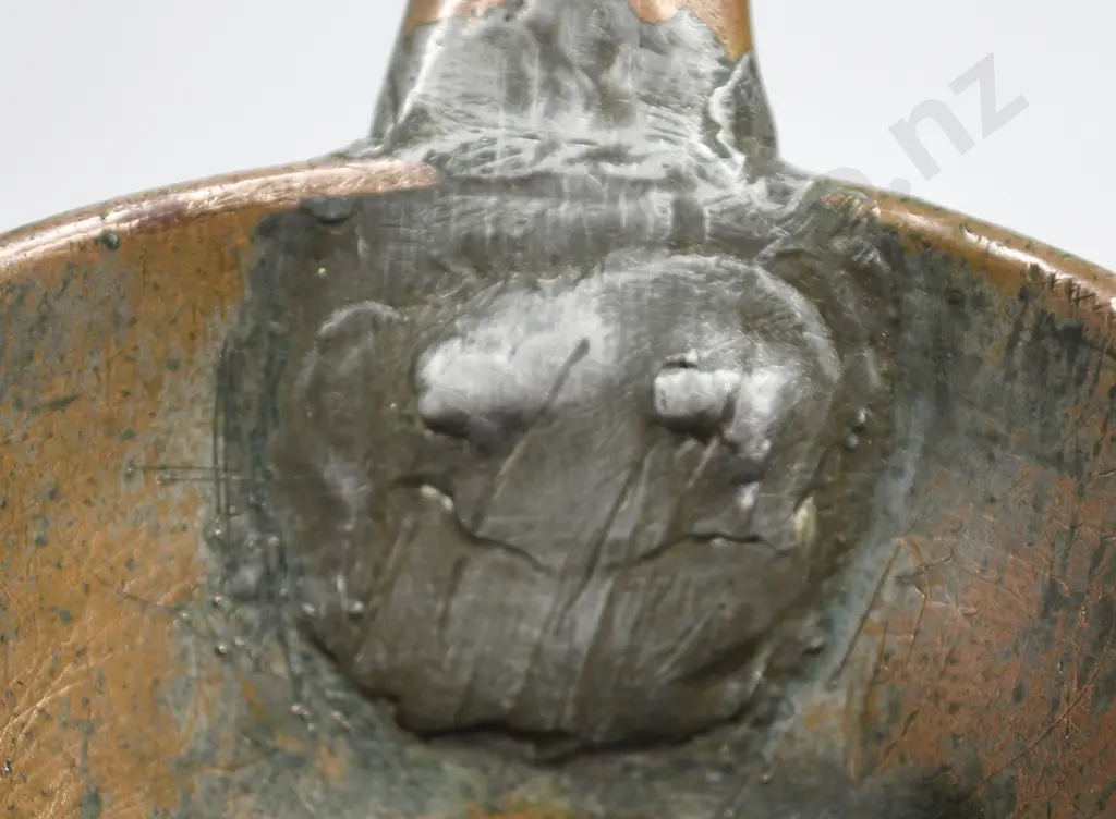 COPPER WEIGHTS AND MEASURES JUG, 4 QUARTS Image 1++