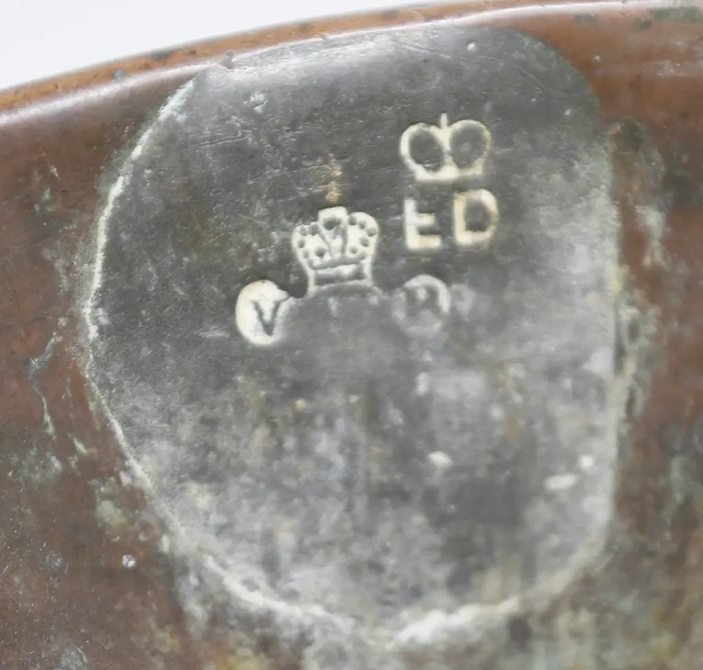 COPPER WEIGHTS AND MEASURES JUG, 1/2 GALLON Image 1++