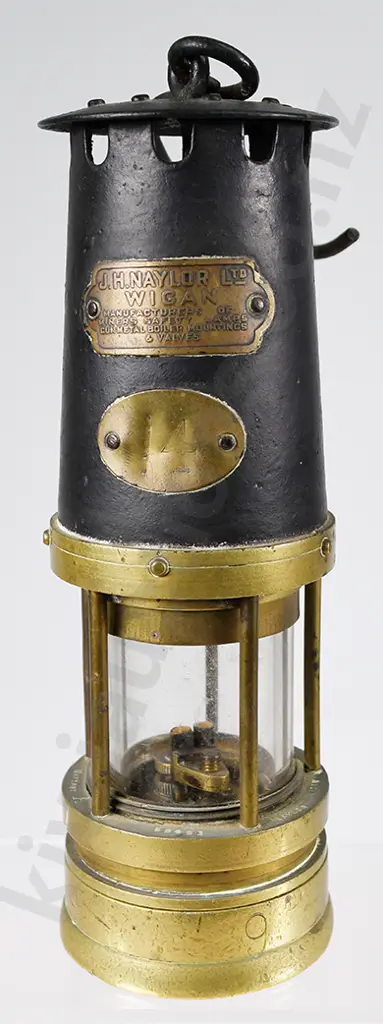 MINERS LAMP, NAYLOR LTD WIGAN Image 1++