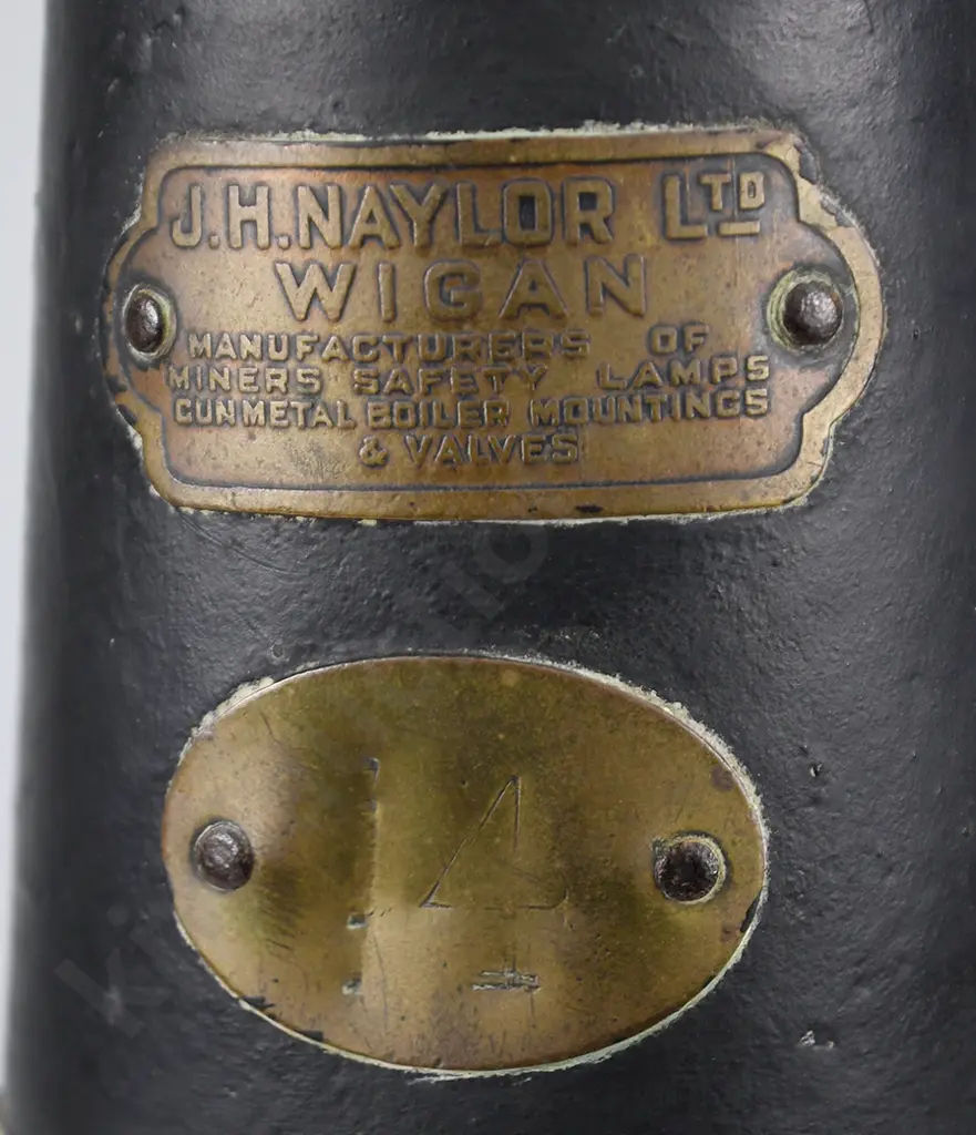 MINERS LAMP, NAYLOR LTD WIGAN Image 1++