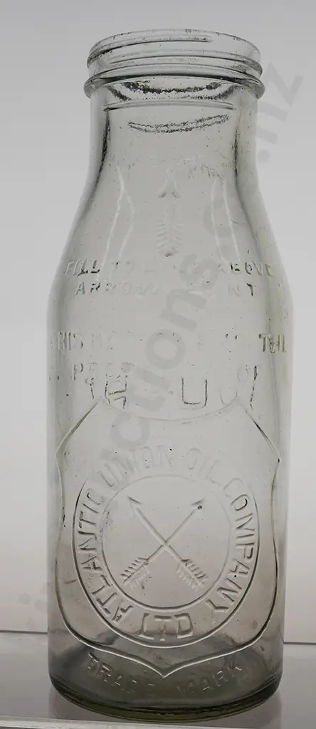 ATLANTIC UNION QUART OIL BOTTLE Image 1++