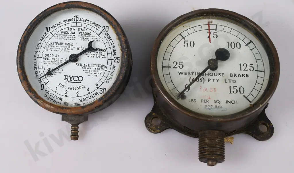 VINTAGE PRESSURE GAUGES Image 1++