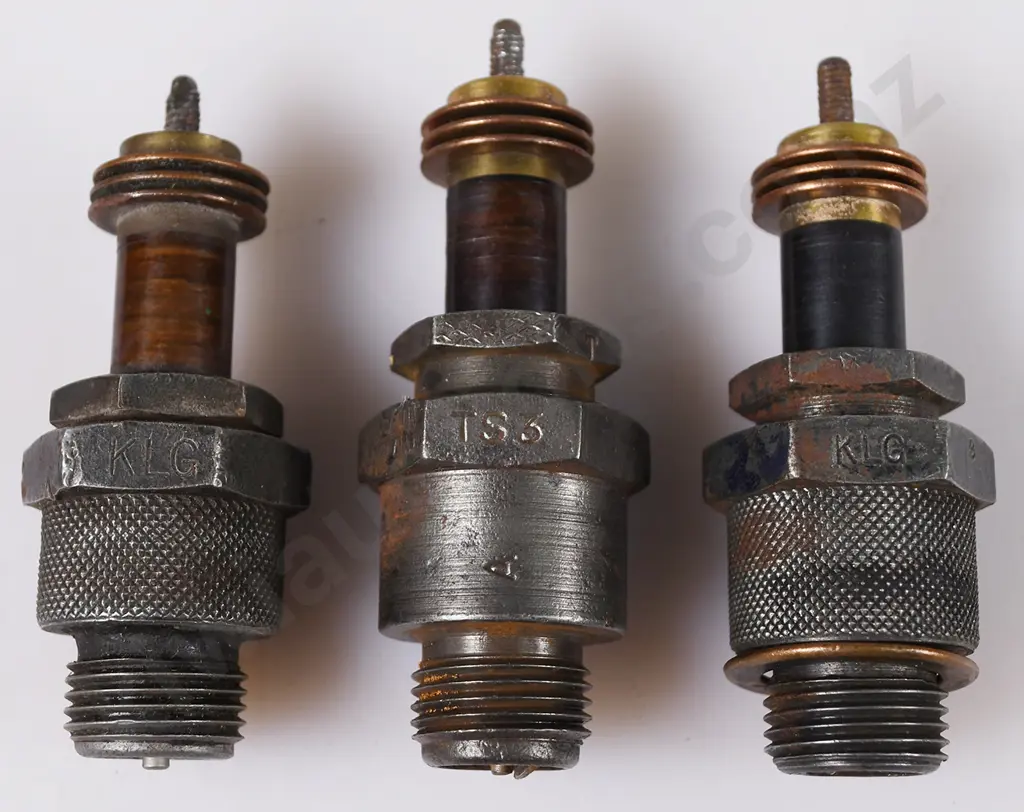 KLG RACING SINGLE POINT MICA BRANDED SPARK PLUGS Image 1++